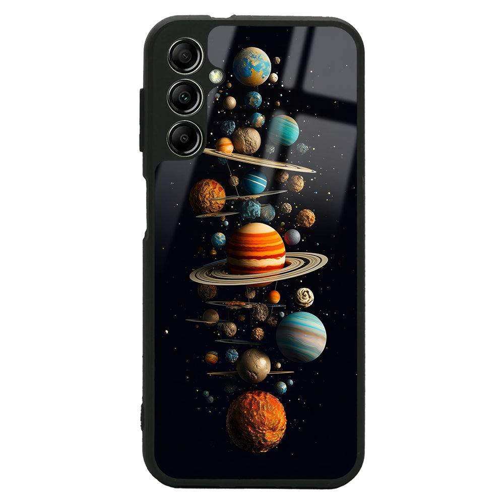 Galaxy A14 5G Kılıf Kamera Korumalı Desenli Zore Lusi Kapak