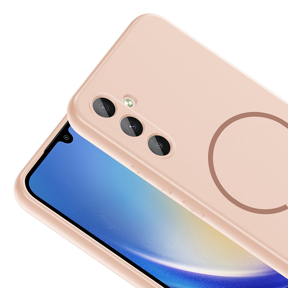 Galaxy A14 Kılıf M-safe Şarj Özellikli Zore Meta Kapak
