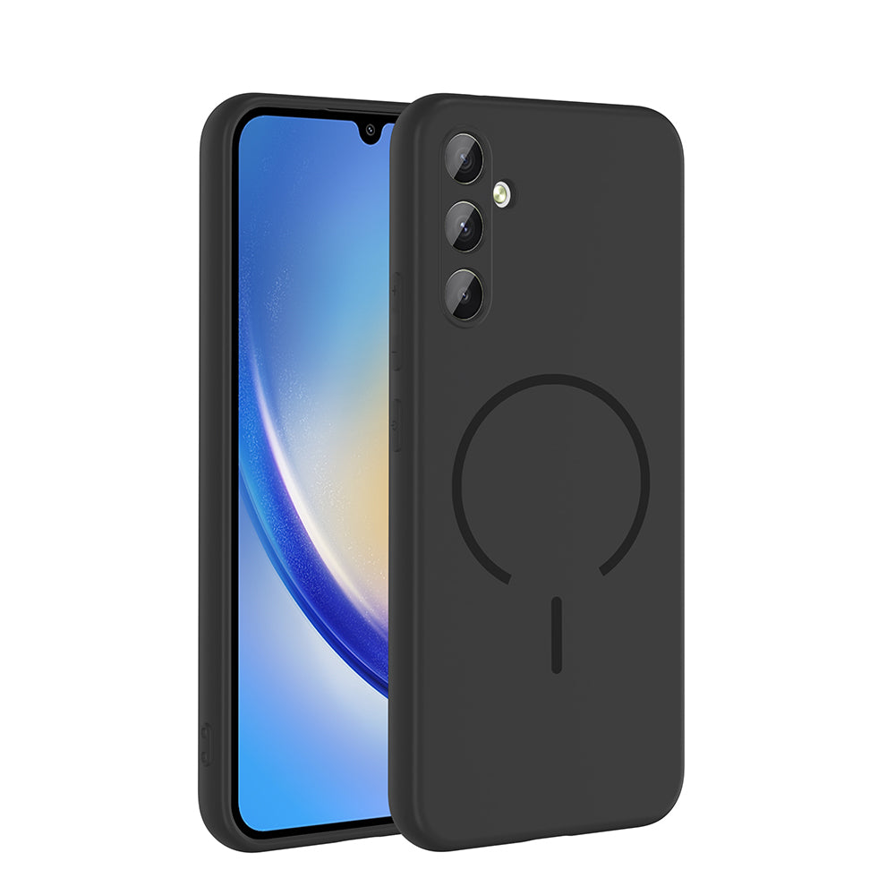Galaxy A14 Kılıf M-safe Şarj Özellikli Zore Meta Kapak