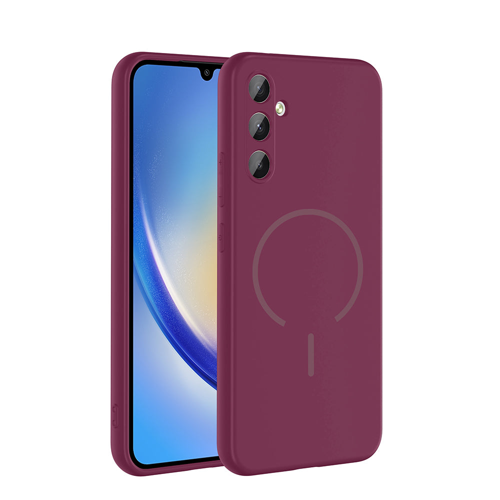 Galaxy A14 Kılıf M-safe Şarj Özellikli Zore Meta Kapak