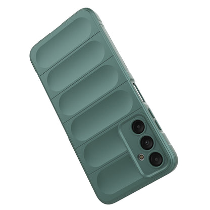 Galaxy A16 Kılıf Esnek TPU Oyuklu Arka Yüzey Tasarımlı Zore Etnik Silikon Kapak