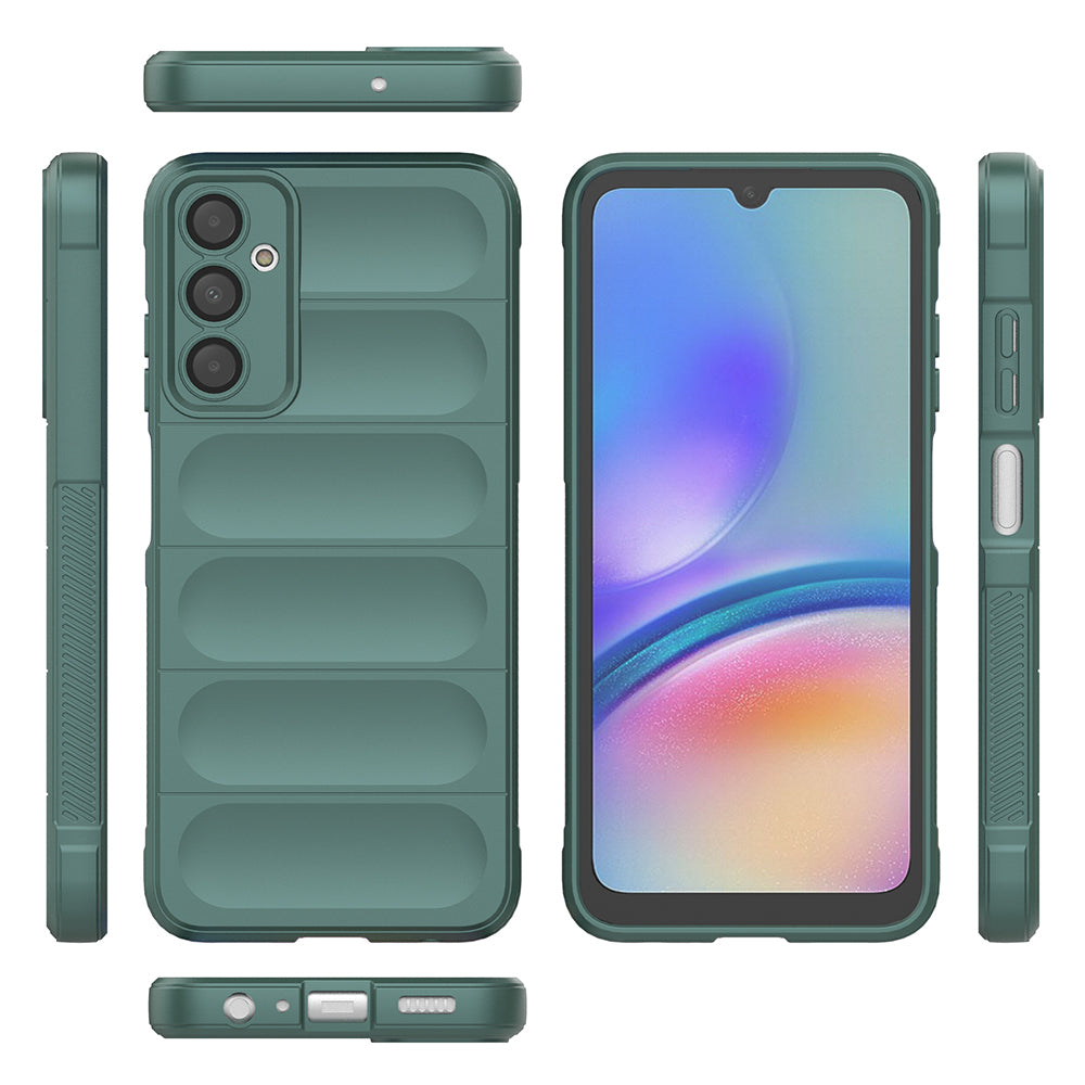Galaxy A16 Kılıf Esnek TPU Oyuklu Arka Yüzey Tasarımlı Zore Etnik Silikon Kapak