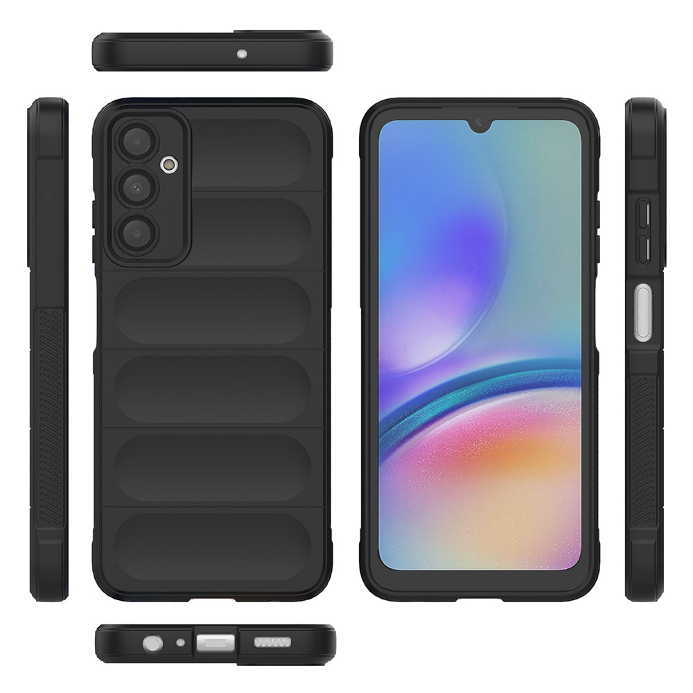 Galaxy A16 Kılıf Esnek TPU Oyuklu Arka Yüzey Tasarımlı Zore Etnik Silikon Kapak