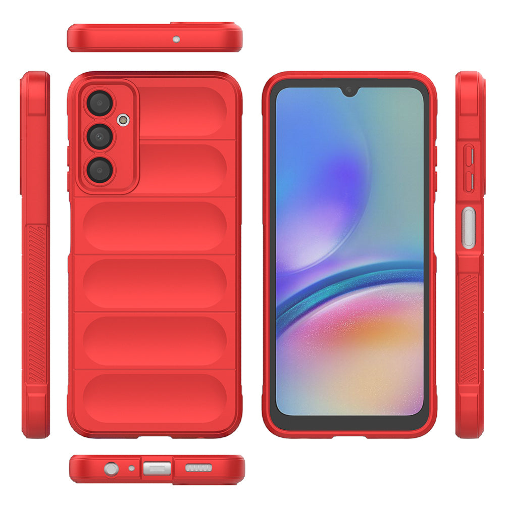 Galaxy A16 Kılıf Esnek TPU Oyuklu Arka Yüzey Tasarımlı Zore Etnik Silikon Kapak