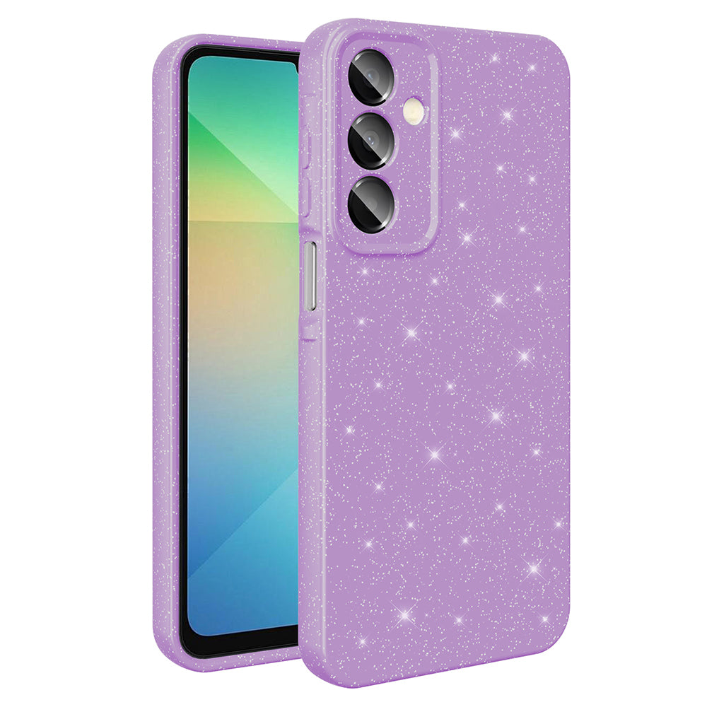 Galaxy A16 Kılıf Kamera Korumalı Simli Lüks Zore Koton Kapak