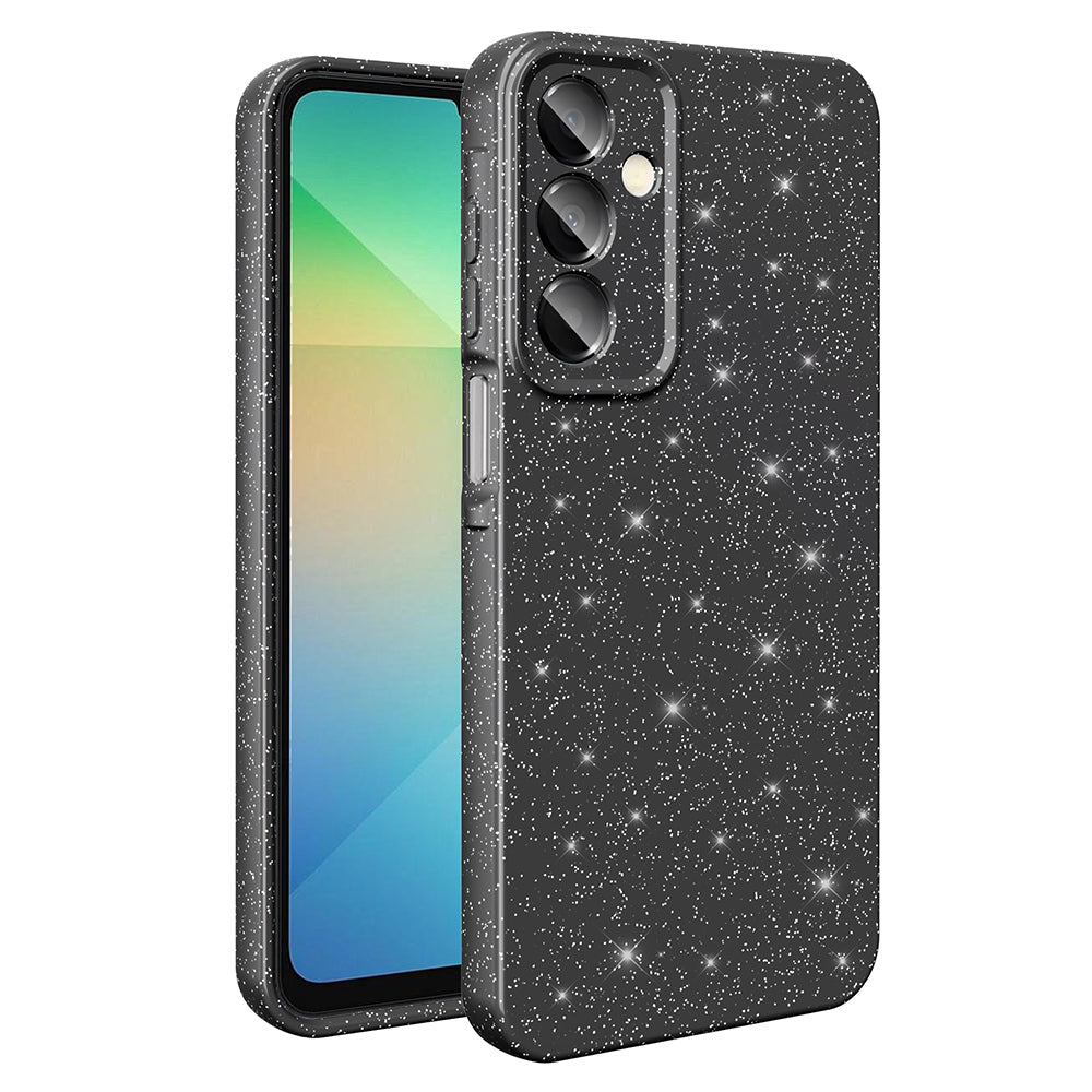 Galaxy A16 Kılıf Kamera Korumalı Simli Lüks Zore Koton Kapak