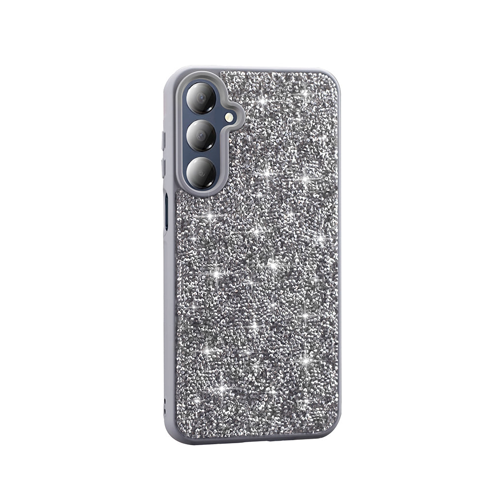 Galaxy A16 Kılıf Parlak Taşlı Tasarım Zore Pırlanta Kapak