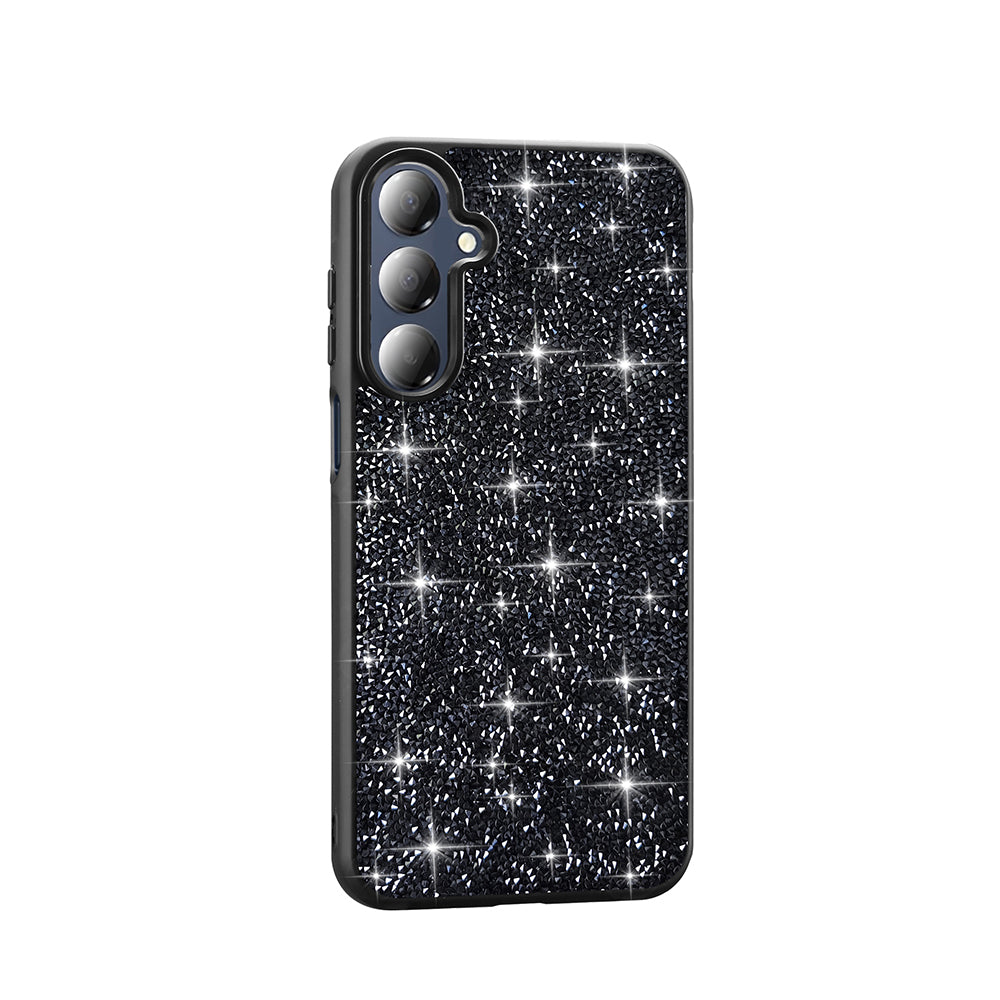 Galaxy A16 Kılıf Parlak Taşlı Tasarım Zore Pırlanta Kapak