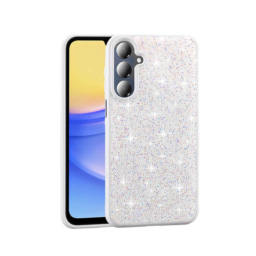Galaxy A16 Kılıf Parlak Taşlı Tasarım Zore Pırlanta Kapak