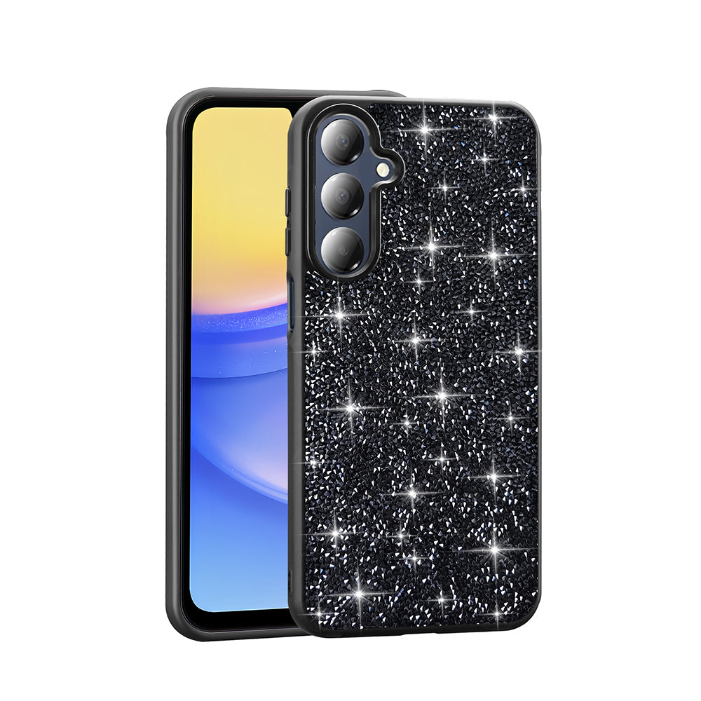 Galaxy A16 Kılıf Parlak Taşlı Tasarım Zore Pırlanta Kapak