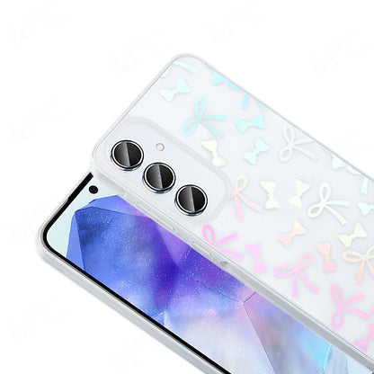 Galaxy A16 Kılıf Şeffaf Figürlü Zore Folk Sert Kapak