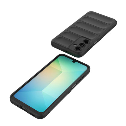 Galaxy A17 Kılıf Esnek TPU Oyuklu Arka Yüzey Tasarımlı Zore Etnik Silikon Kapak