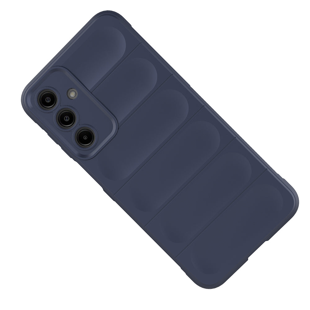 Galaxy A17 Kılıf Esnek TPU Oyuklu Arka Yüzey Tasarımlı Zore Etnik Silikon Kapak