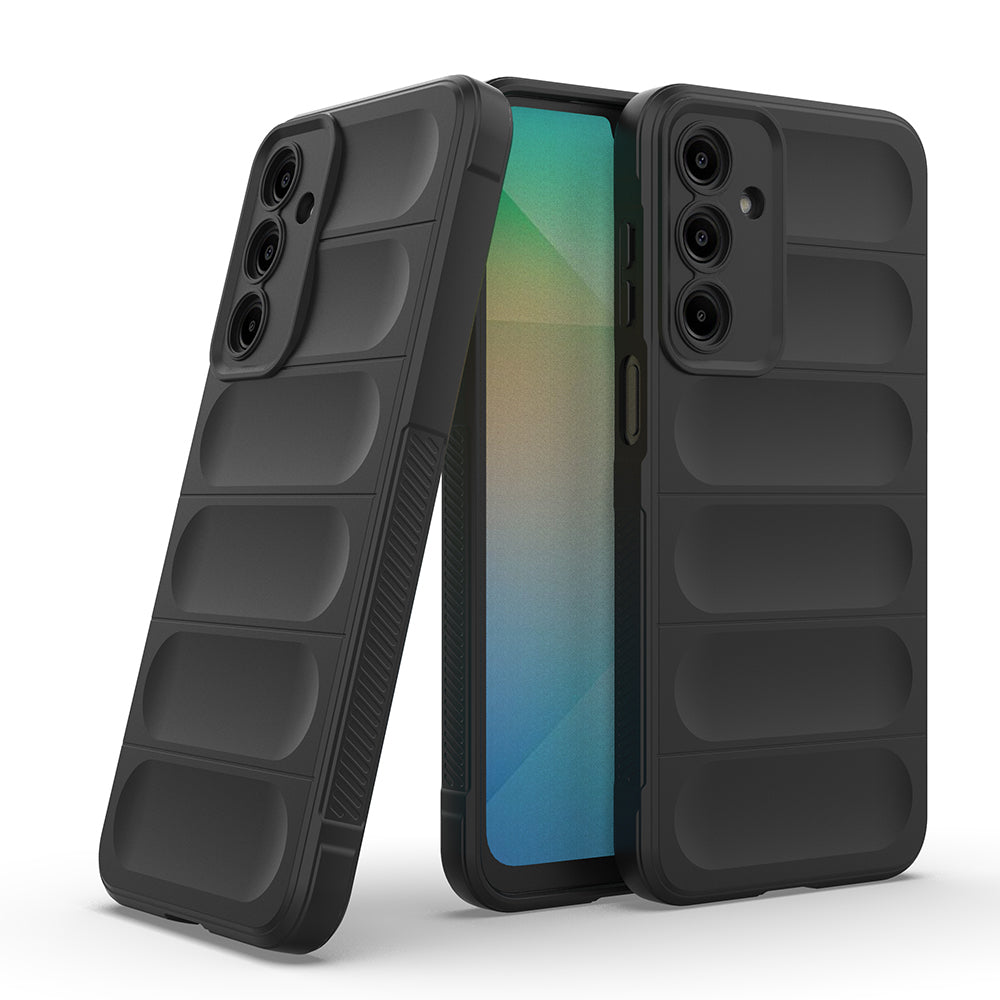 Galaxy A17 Kılıf Esnek TPU Oyuklu Arka Yüzey Tasarımlı Zore Etnik Silikon Kapak