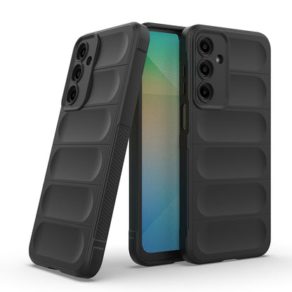Galaxy A17 Kılıf Esnek TPU Oyuklu Arka Yüzey Tasarımlı Zore Etnik Silikon Kapak