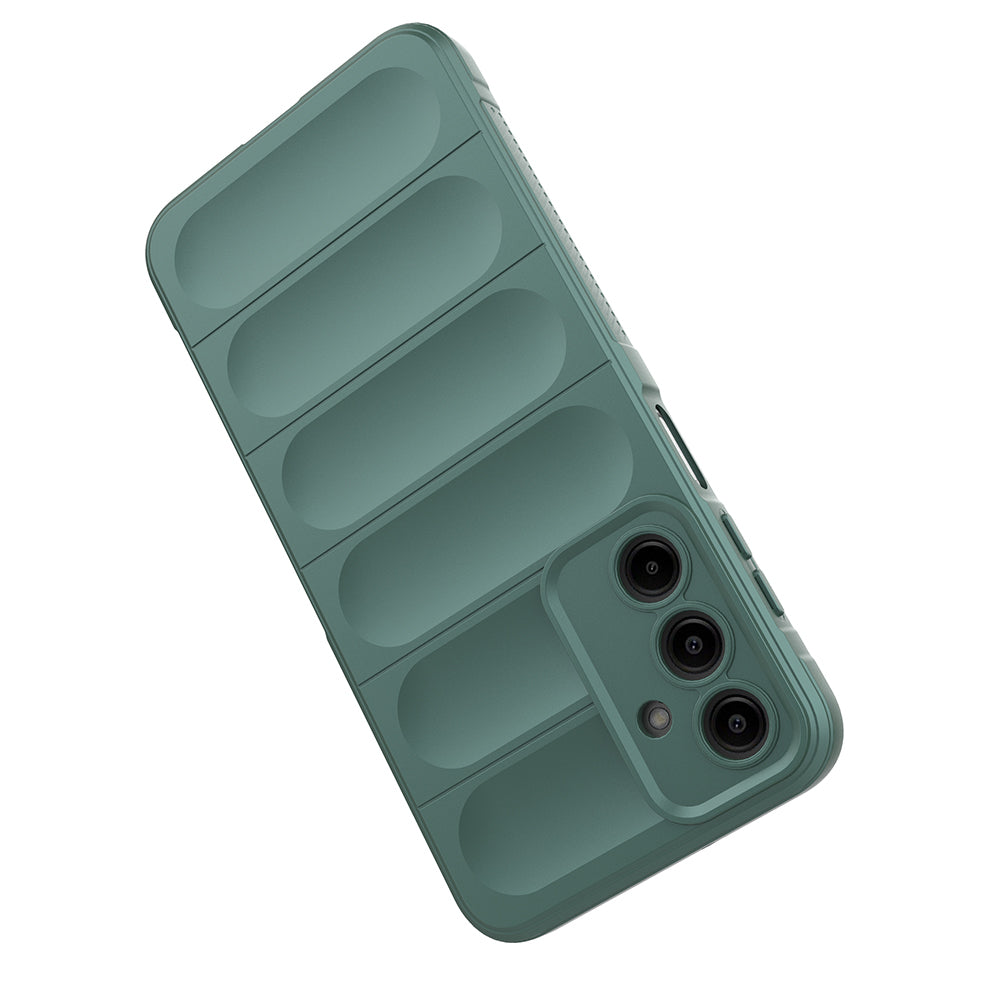 Galaxy A17 Kılıf Esnek TPU Oyuklu Arka Yüzey Tasarımlı Zore Etnik Silikon Kapak
