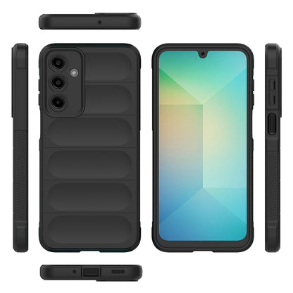 Galaxy A17 Kılıf Esnek TPU Oyuklu Arka Yüzey Tasarımlı Zore Etnik Silikon Kapak