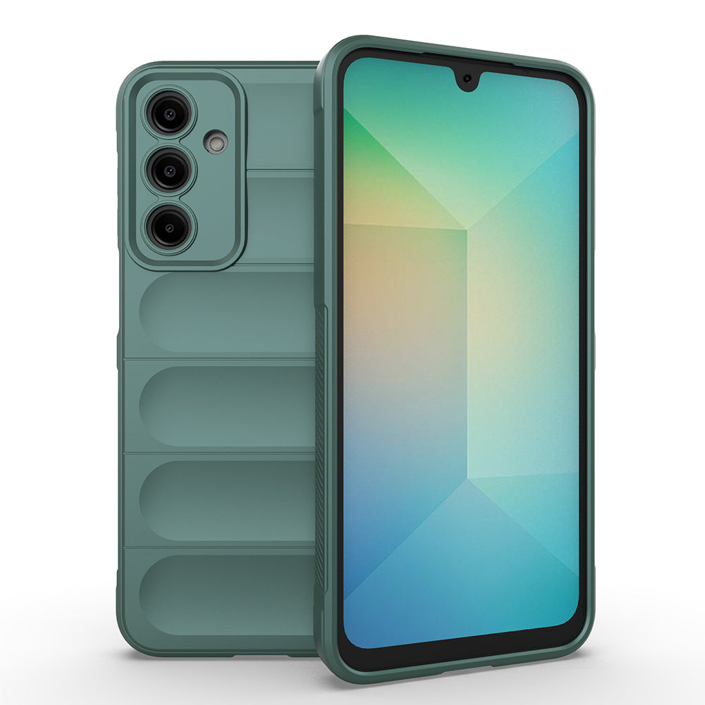 Galaxy A17 Kılıf Esnek TPU Oyuklu Arka Yüzey Tasarımlı Zore Etnik Silikon Kapak