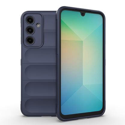 Galaxy A17 Kılıf Esnek TPU Oyuklu Arka Yüzey Tasarımlı Zore Etnik Silikon Kapak