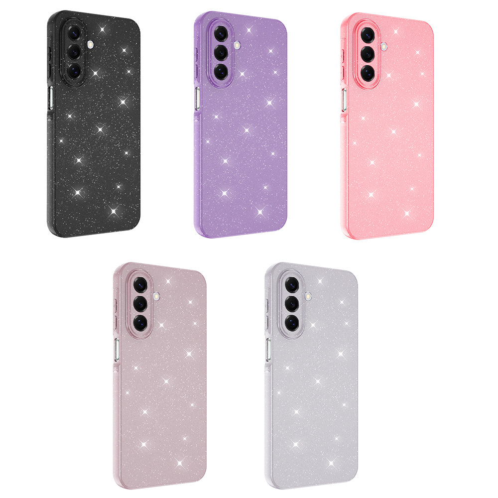 Galaxy A17 Kılıf Kamera Korumalı Simli Lüks Zore Koton Kapak