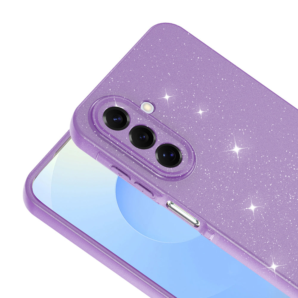 Galaxy A17 Kılıf Kamera Korumalı Simli Lüks Zore Koton Kapak