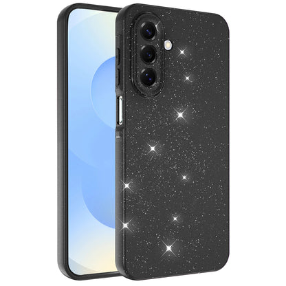 Galaxy A17 Kılıf Kamera Korumalı Simli Lüks Zore Koton Kapak