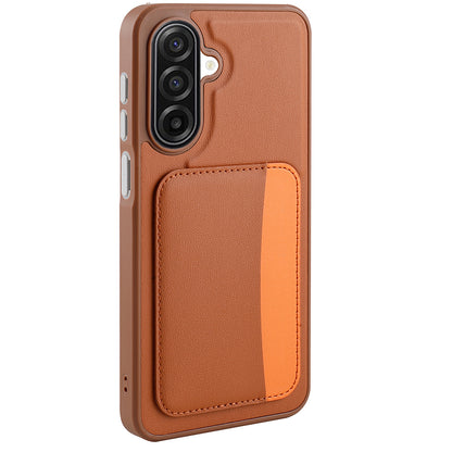 Galaxy A17 Kılıf Kartlıklı Zore X-Kart Silikon Kapak