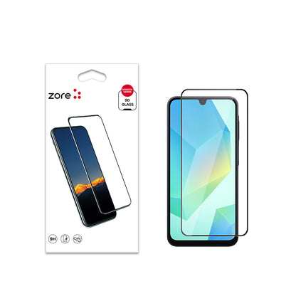 Galaxy A17 Zore Kenarları Kırılmaya Dayanıklı Cam Ekran Koruyucu