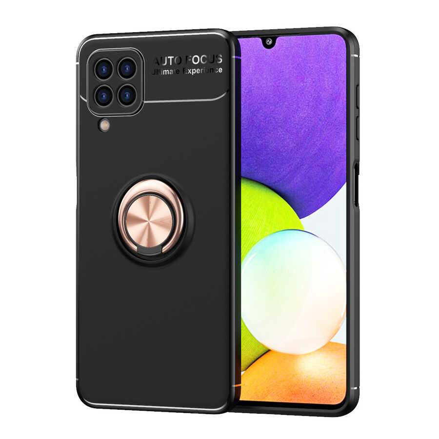 Galaxy A22 4G Kılıf Zore Ravel Silikon Kapak