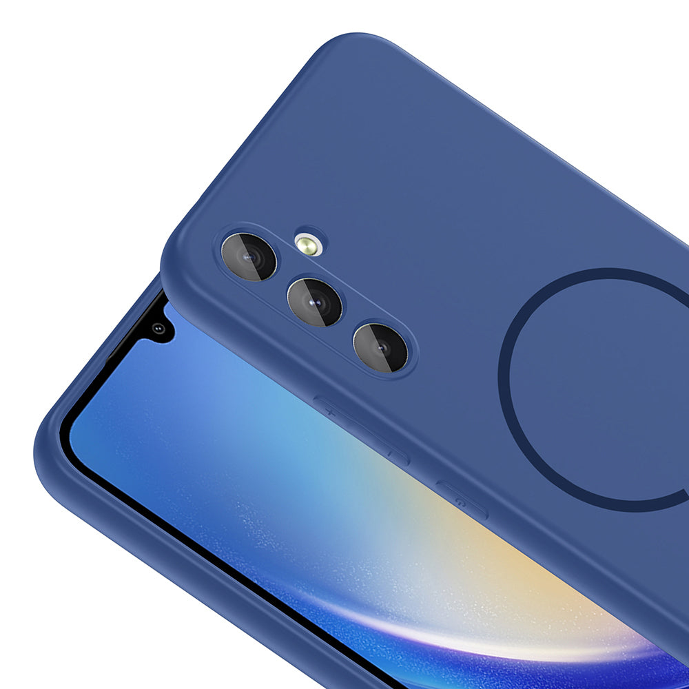 Galaxy A24 Kılıf M-safe Şarj Özellikli Zore Meta Kapak