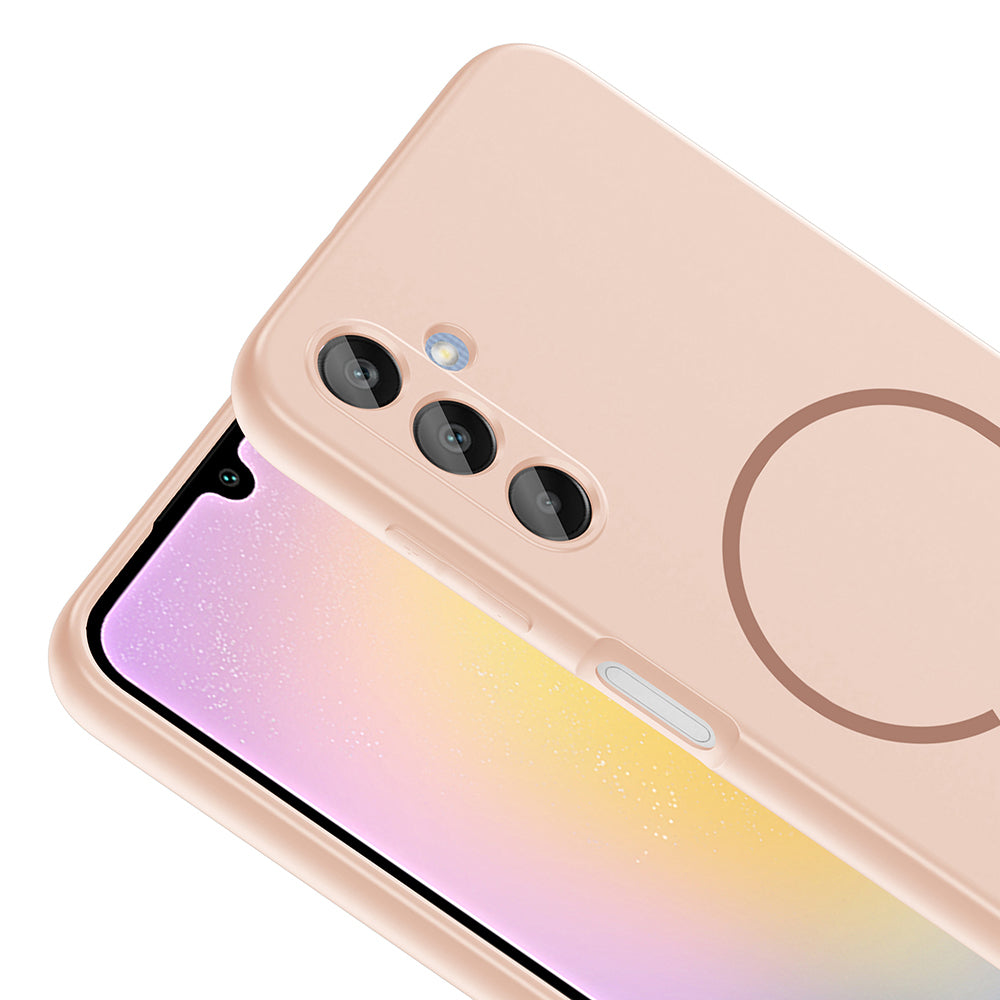 Galaxy A25 Kılıf M-safe Şarj Özellikli Zore Meta Kapak