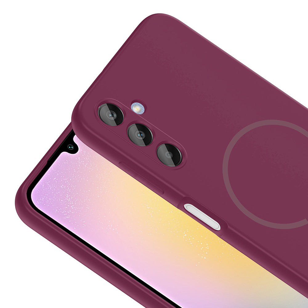 Galaxy A25 Kılıf M-safe Şarj Özellikli Zore Meta Kapak