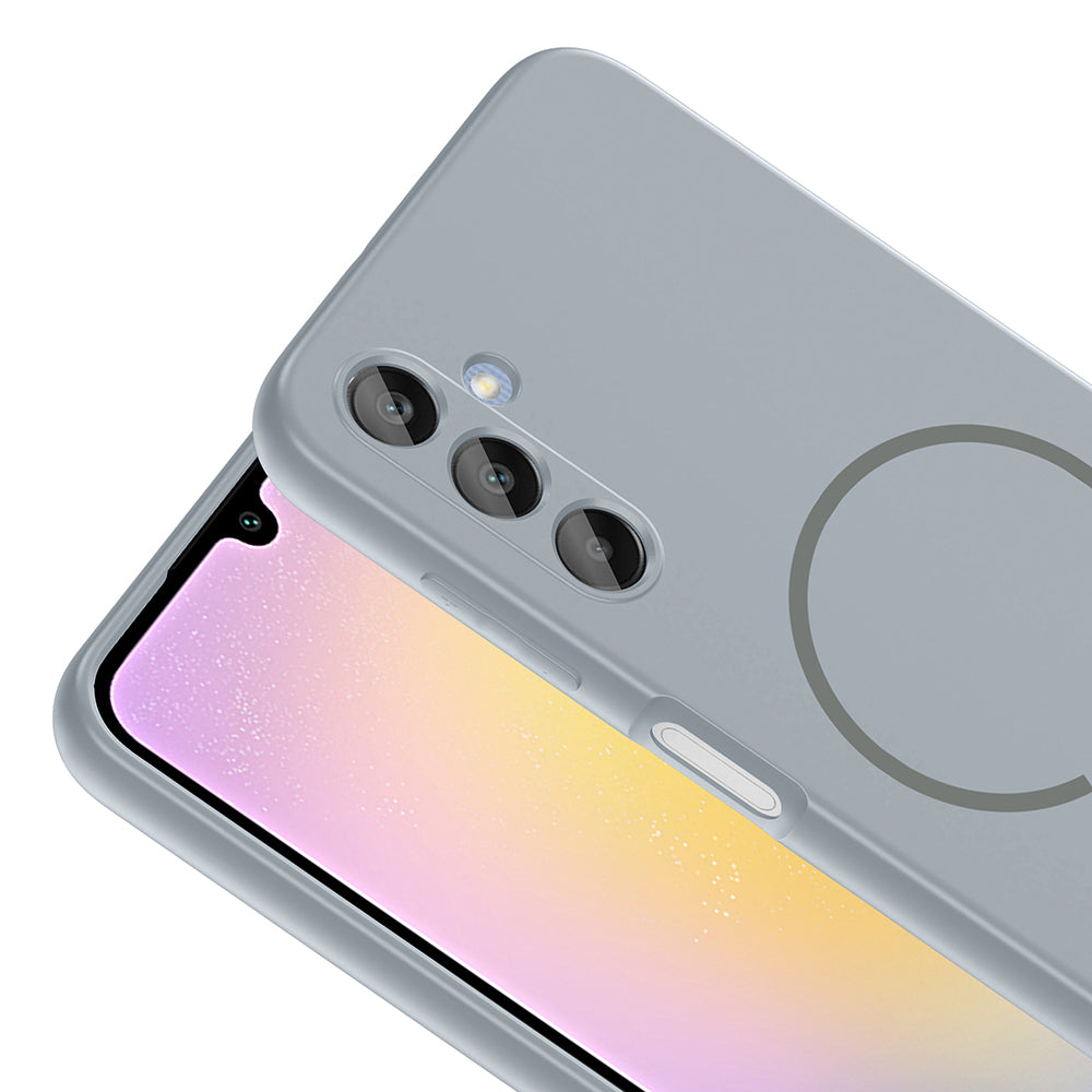 Galaxy A25 Kılıf M-safe Şarj Özellikli Zore Meta Kapak