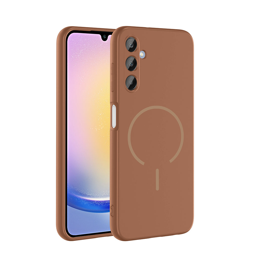 Galaxy A25 Kılıf M-safe Şarj Özellikli Zore Meta Kapak