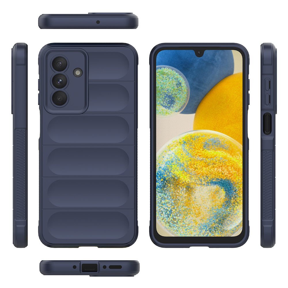Galaxy A26 Kılıf Esnek TPU Oyuklu Arka Yüzey Tasarımlı Zore Etnik Silikon Kapak