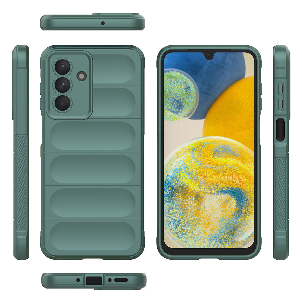 Galaxy A26 Kılıf Esnek TPU Oyuklu Arka Yüzey Tasarımlı Zore Etnik Silikon Kapak
