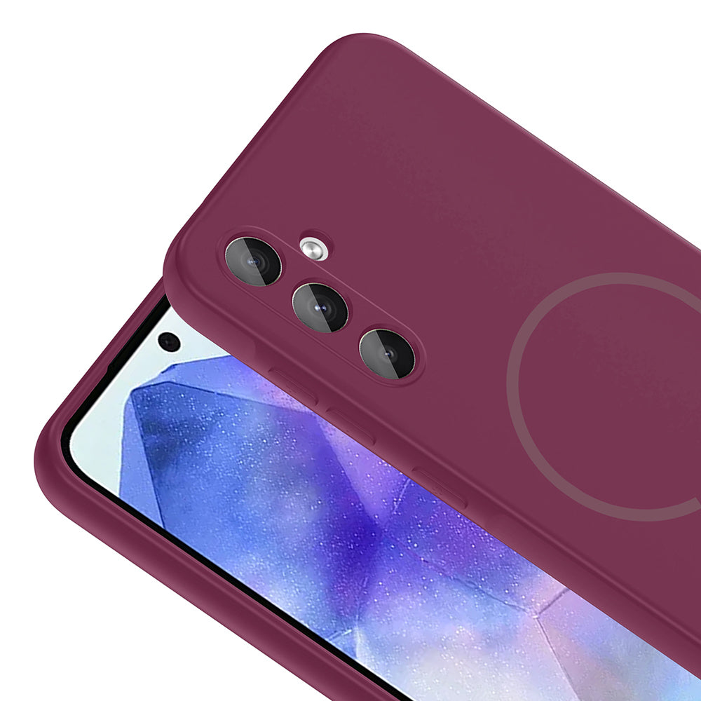 Galaxy A35 Kılıf M-safe Şarj Özellikli Zore Meta Kapak