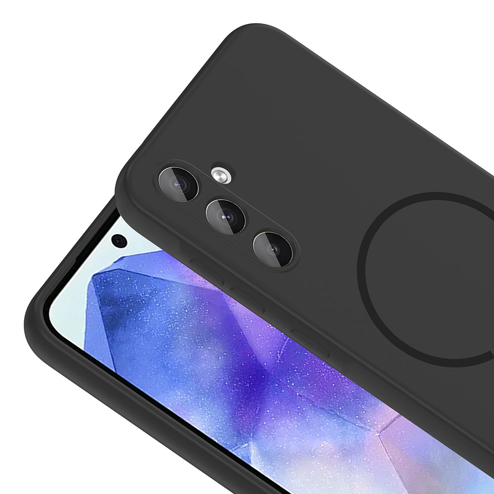 Galaxy A35 Kılıf M-safe Şarj Özellikli Zore Meta Kapak