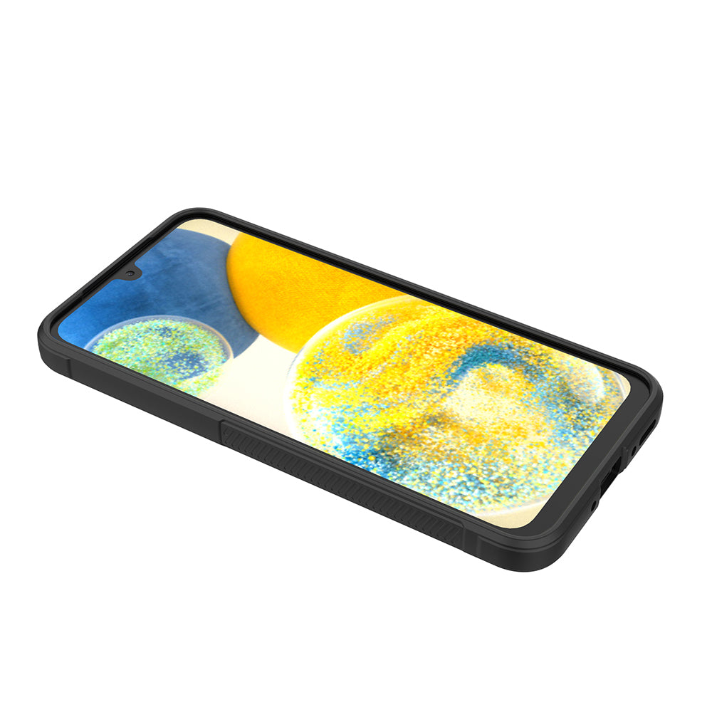 Galaxy A36 Kılıf Esnek TPU Oyuklu Arka Yüzey Tasarımlı Zore Etnik Silikon Kapak