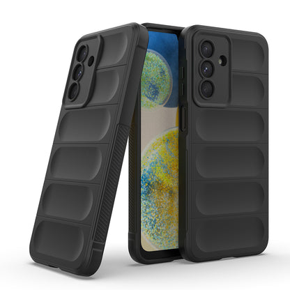 Galaxy A36 Kılıf Esnek TPU Oyuklu Arka Yüzey Tasarımlı Zore Etnik Silikon Kapak