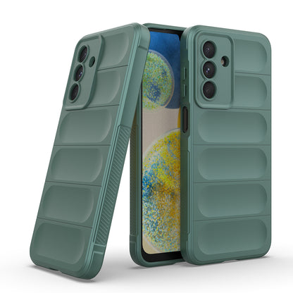 Galaxy A36 Kılıf Esnek TPU Oyuklu Arka Yüzey Tasarımlı Zore Etnik Silikon Kapak