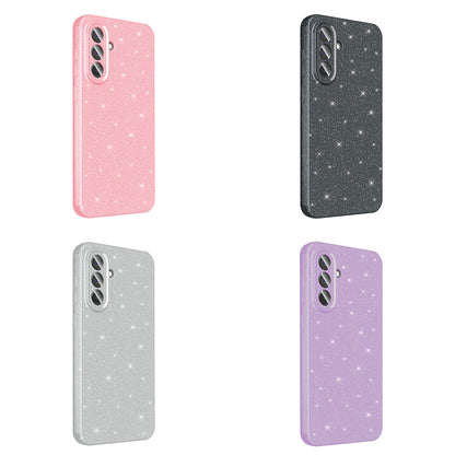 Galaxy A36 Kılıf Kamera Korumalı Simli Lüks Zore Koton Kapak