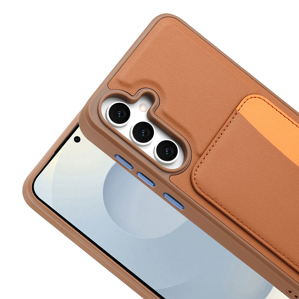 Galaxy A36 Kılıf Kartlıklı Zore X-Kart Silikon Kapak