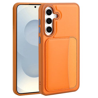 Galaxy A36 Kılıf Kartlıklı Zore X-Kart Silikon Kapak