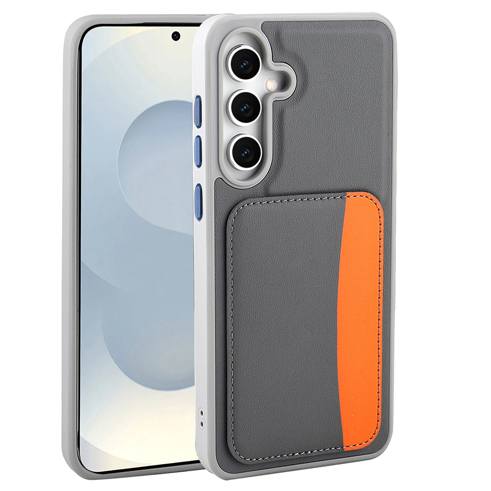 Galaxy A36 Kılıf Kartlıklı Zore X-Kart Silikon Kapak