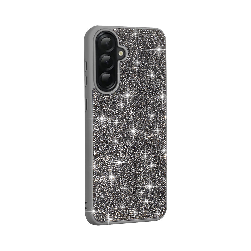Galaxy A36 Kılıf Parlak Taşlı Tasarım Zore Pırlanta Kapak