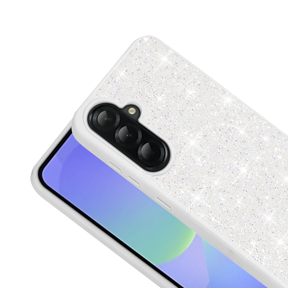 Galaxy A36 Kılıf Parlak Taşlı Tasarım Zore Pırlanta Kapak