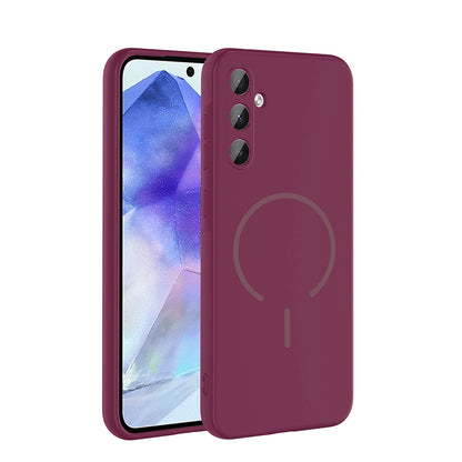 Galaxy A37 Kılıf M-safe Şarj Özellikli Zore Meta Kapak
