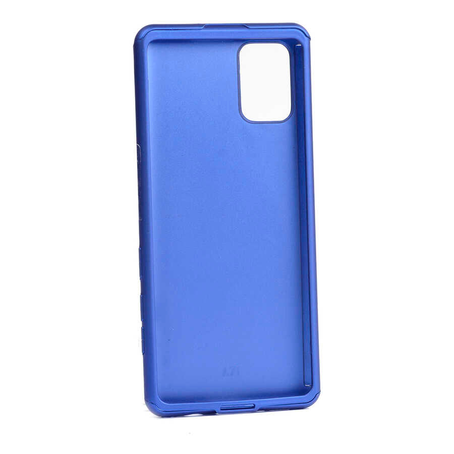 Galaxy A51 Kılıf Zore 360 3 Parçalı Rubber Kapak