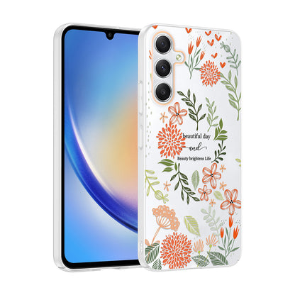 Galaxy A55 Kılıf Kamera Korumalı Desenli Zore Klip Kapak